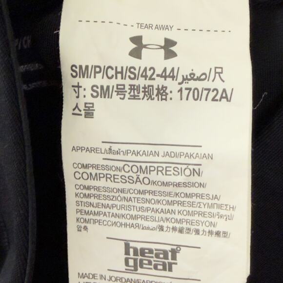 Under Armour HeatGear Compression Leggings Women’s SM Mesh Panel Print - Picture 12 of 13